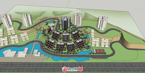 探索山地住宅 從戶型圖到SketchUp模型庫(kù)的精品資源